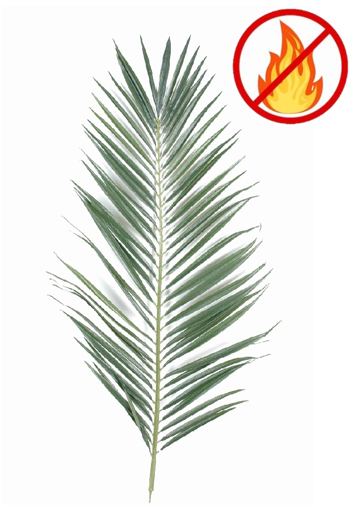 Foglia di Palma Phoenix ramo artificiale diverse misure fuoco resistente ES