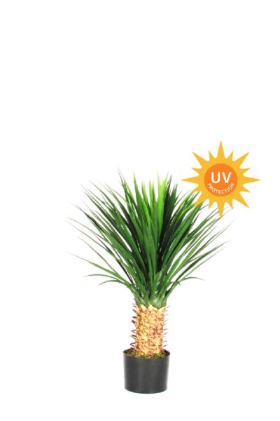Pianta yukka rostrata artificiale UVR h 80 cm VE