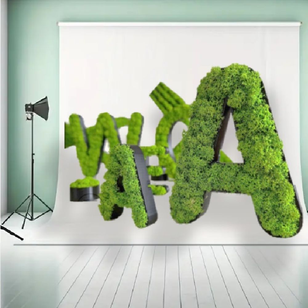 A Linfagreen estabilizou logotipos, letras e pictogramas