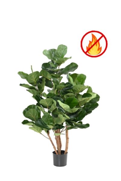 Pianta Lyrata artificiale Fuoco Resistente varie misure cm ES