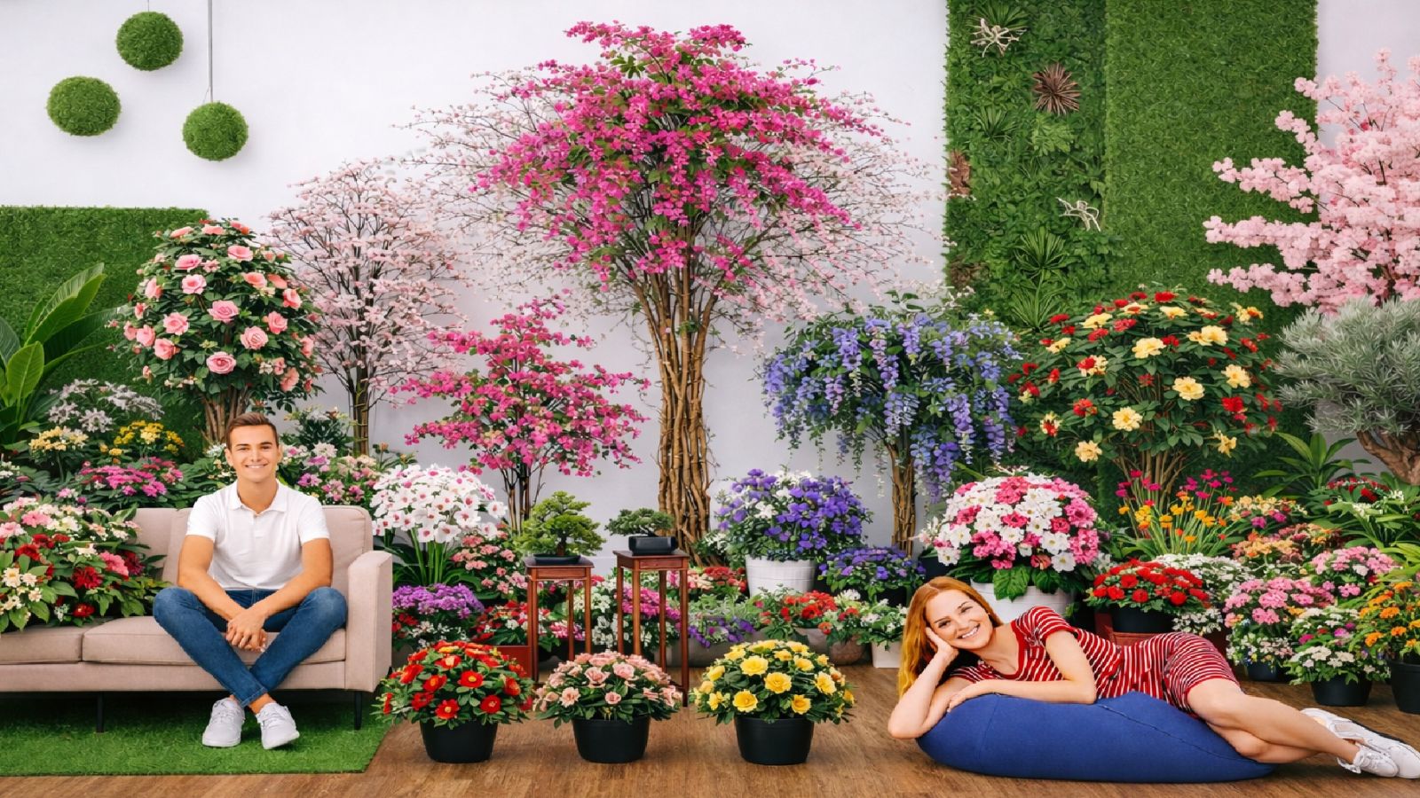 Home-piante-artificiali-fiorite-floreali-Linfagreen