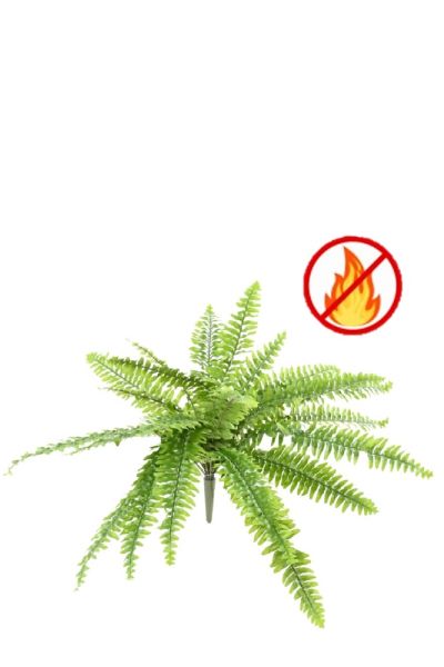 Plan artificiel Fire résistant aux fougères boston h 60 es
